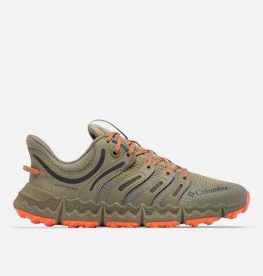 Men's Voyager FLX PCT Shoe, Color: Stone Green, Tangy Orange, image 1
