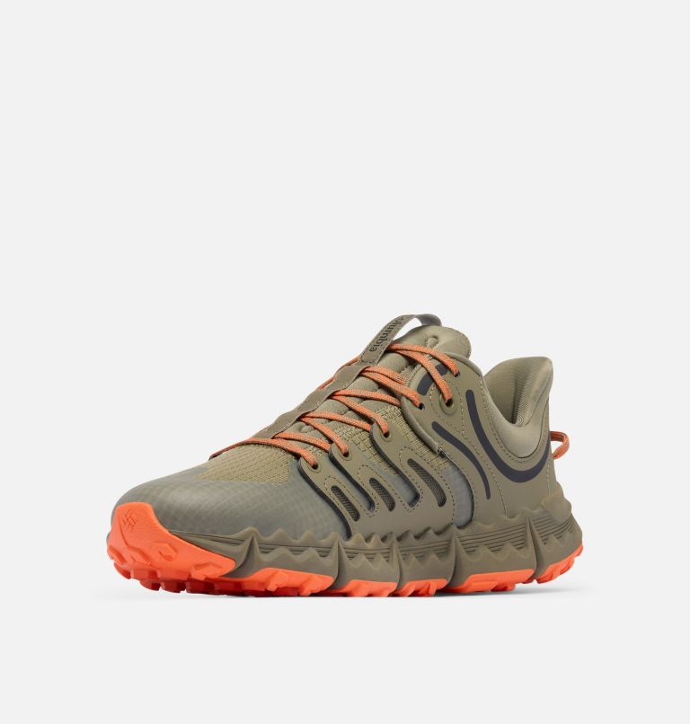 Men's Voyager FLX PCT Shoe, Color: Stone Green, Tangy Orange, image 7