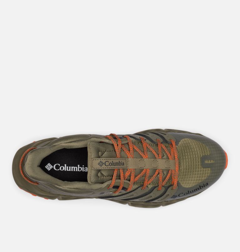 Men's Voyager FLX PCT Shoe, Color: Stone Green, Tangy Orange, image 4