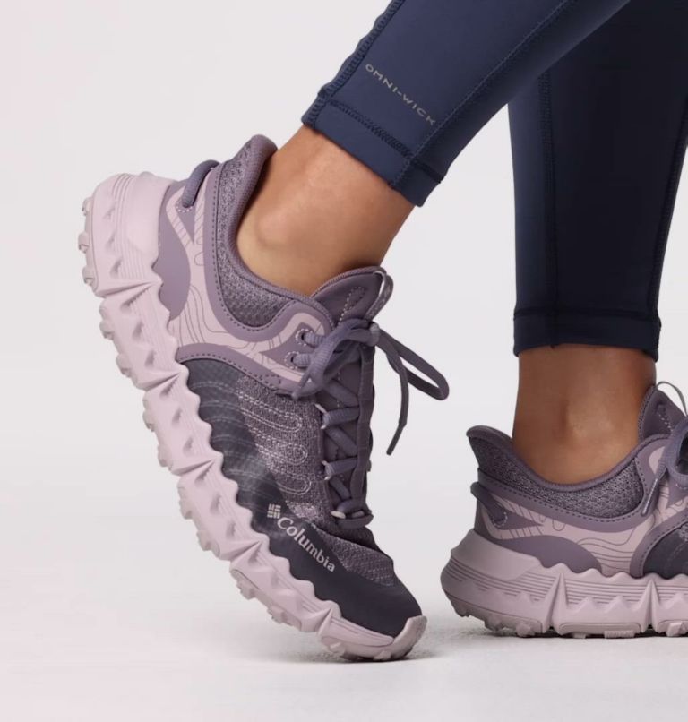 Women's Voyager FLX Sneaker, Color: Granite Purple, Vapor