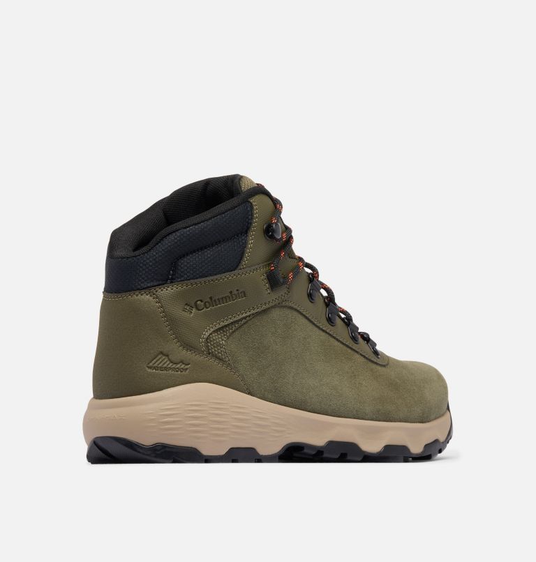 Men's Newton Wander Boot, Color: Peatmoss, Tangy Orange, image 9