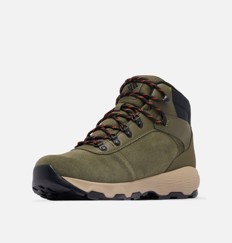 Men's Newton Wander Boot, Color: Peatmoss, Tangy Orange, image 7