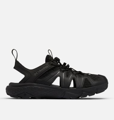 Men's Peakfreak Rush Shandal, Color: Black, Black Reflective, image 1