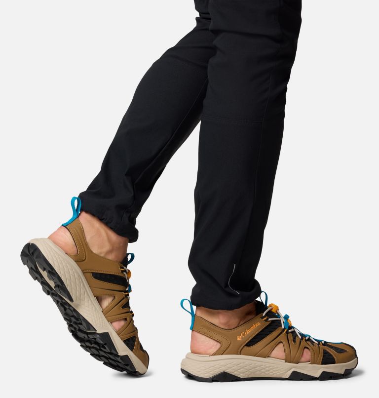 Men's Peakfreak Rush Shandal, Color: Delta, Mango, image 10