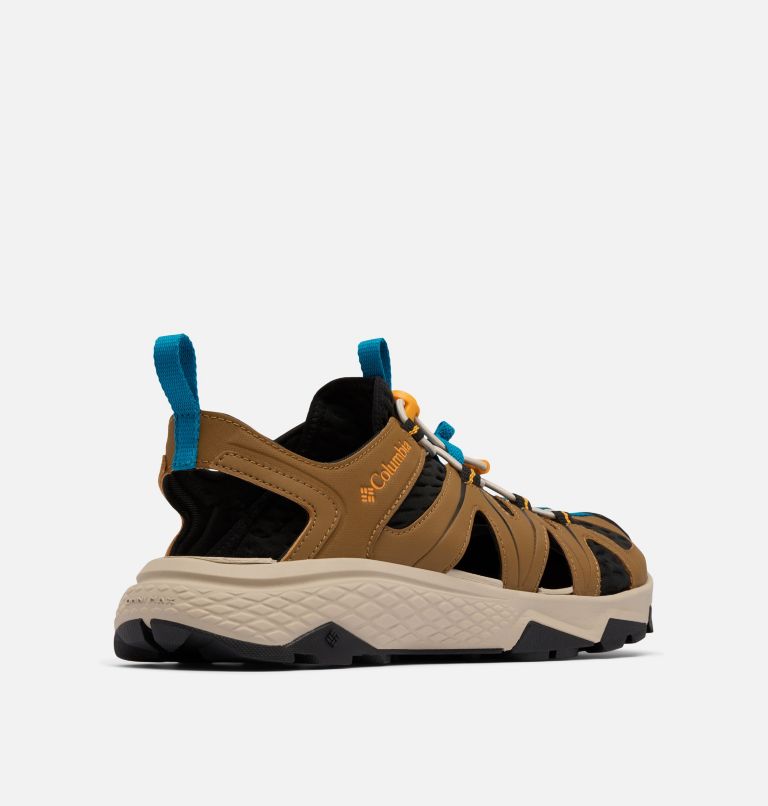 Men's Peakfreak Rush Shandal, Color: Delta, Mango, image 9