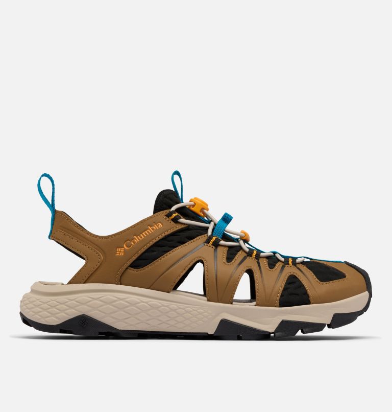 Men's Peakfreak Rush Shandal, Color: Delta, Mango, image 1