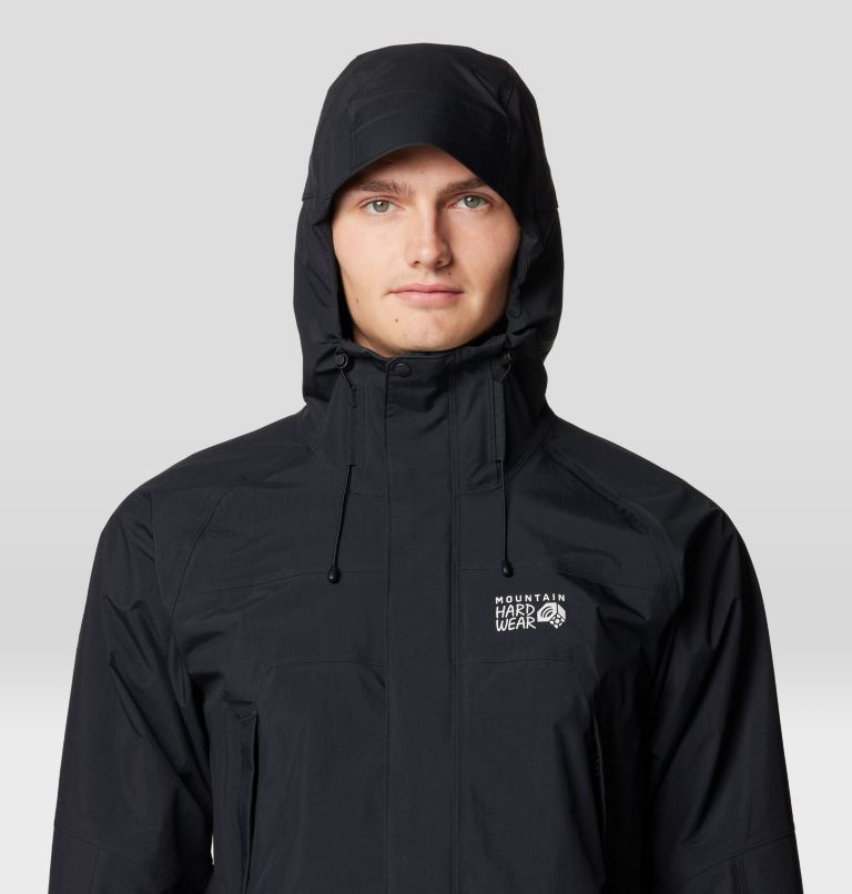 Men's Dry Times Hooded Jacket, Color: Black, image 5