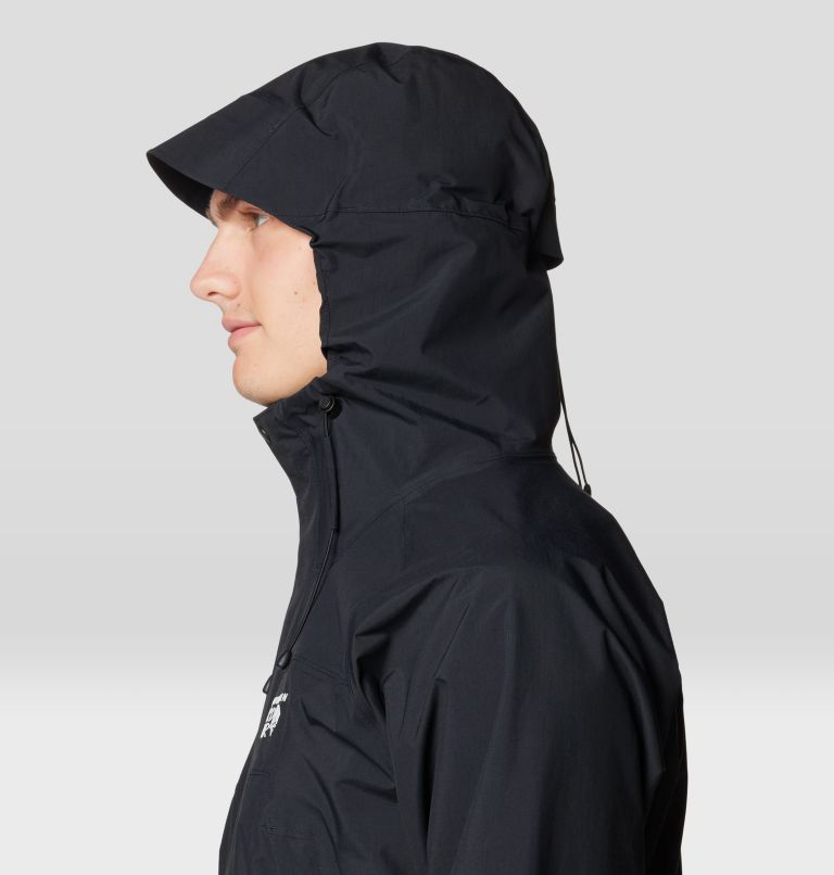 Men's Dry Times Hooded Jacket, Color: Black, image 6