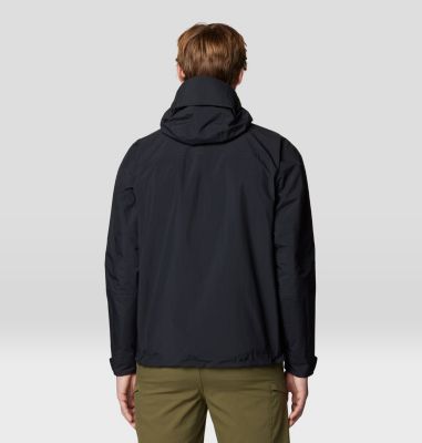 Men's Dry Times Hooded Jacket, Color: Black, image 7