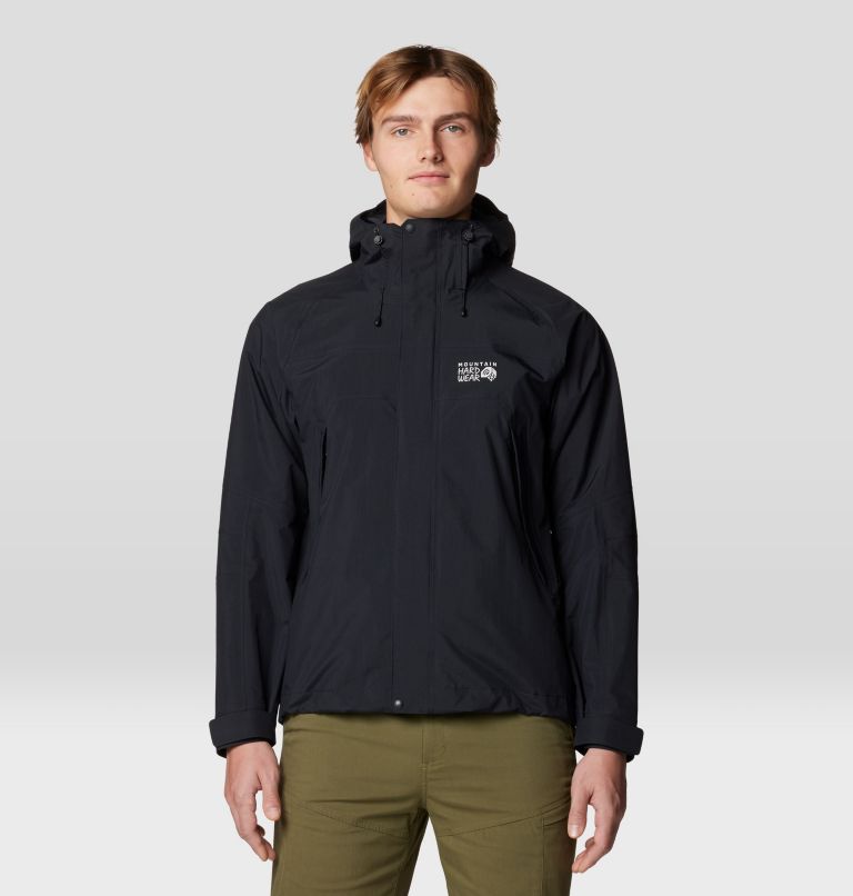 Men's Dry Times Hooded Jacket, Color: Black, image 1