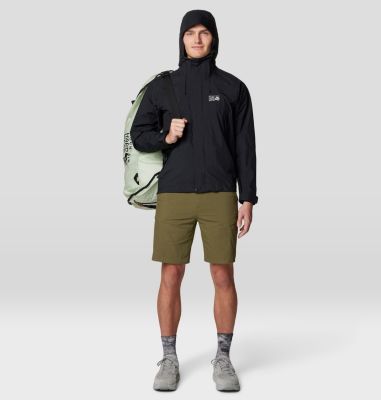 Men's Dry Times Hooded Jacket, Color: Black, image 6