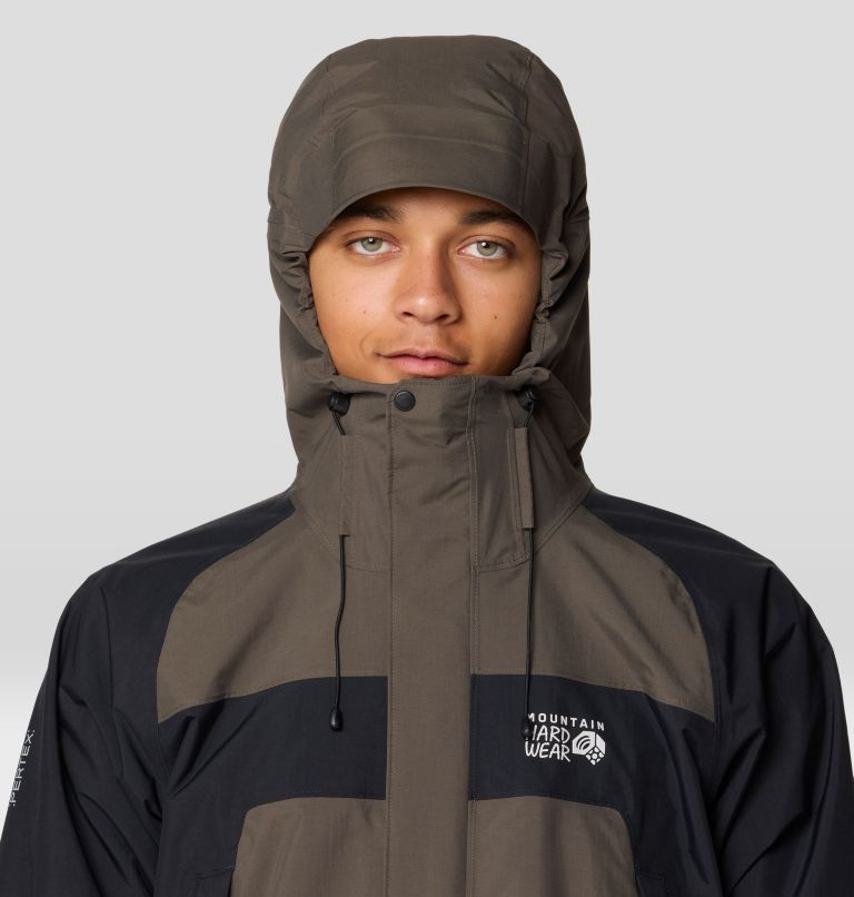 Men's Dry Times Hooded Jacket, Color: Ridgeline, Black, image 5