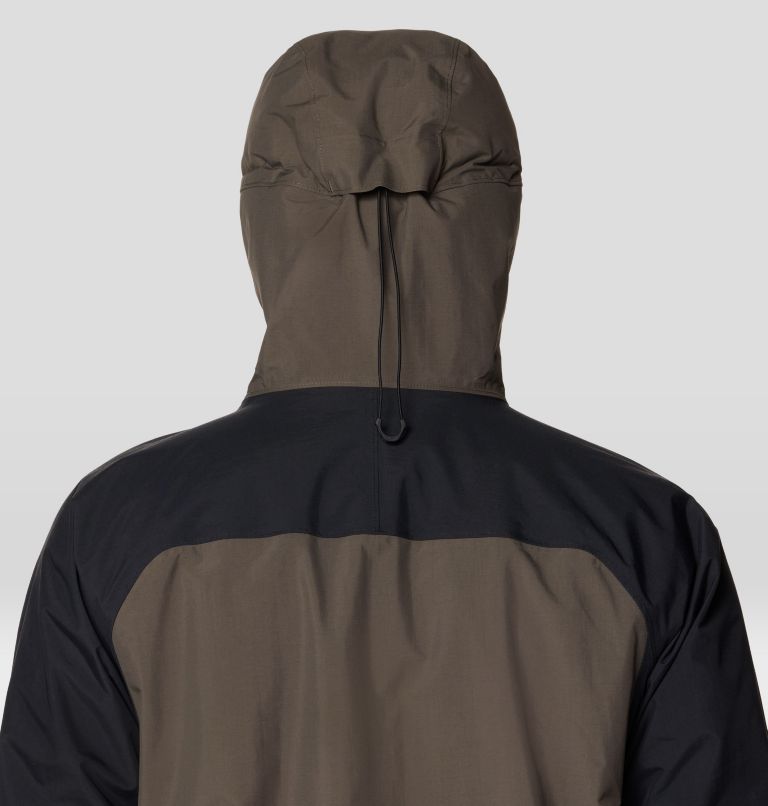 Men's Dry Times Hooded Jacket, Color: Ridgeline, Black, image 6