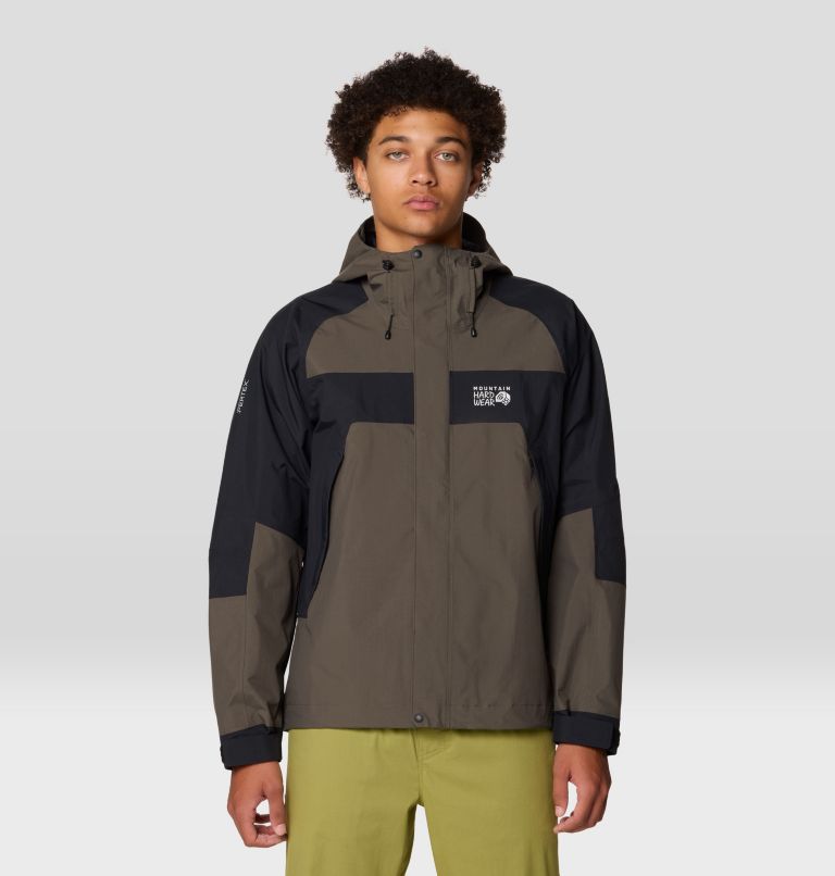 Men's Dry Times Hooded Jacket, Color: Ridgeline, Black, image 1