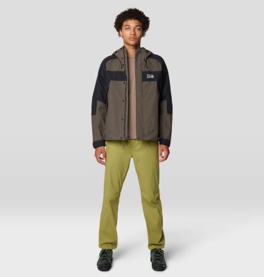 Men's Dry Times Hooded Jacket, Color: Ridgeline, Black, image 10