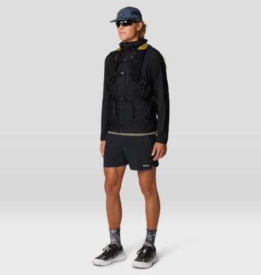 Manteau à capuchon hybride Kor AirShell, Color: Black, image 2