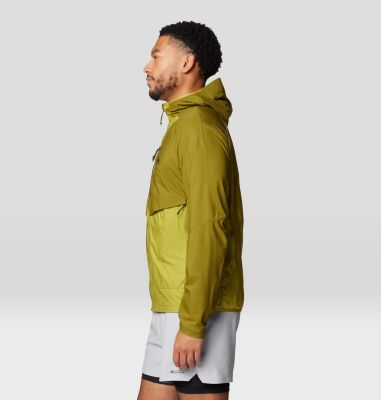 Manteau à capuchon hybride Kor AirShell, Color: Vetiver, Moon Moss, image 8