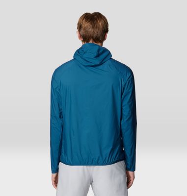 Manteau à capuchon hybride Kor AirShell, Color: Dark Caspian, image 15