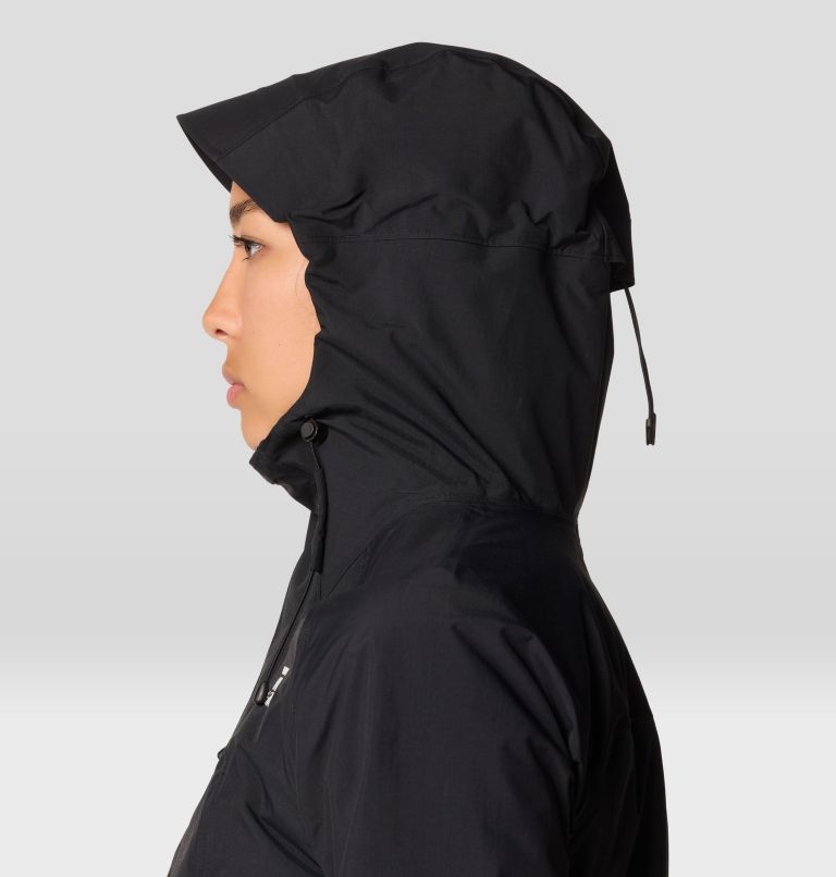 Women's Dry Times Hooded Jacket, Color: Black, image 5