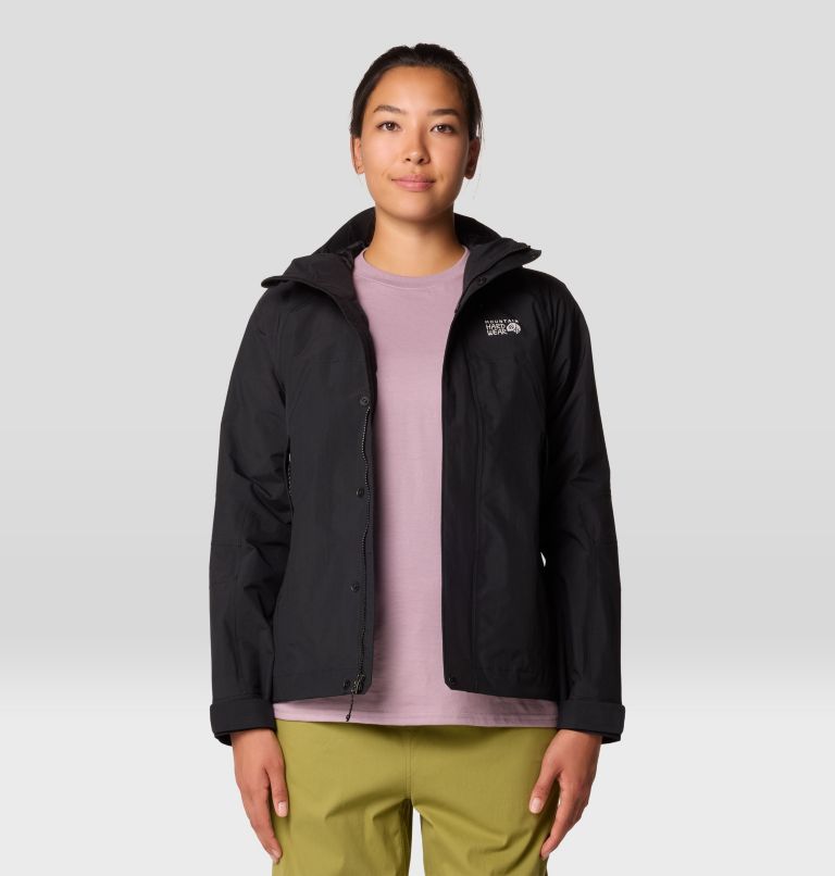 Women's Dry Times Hooded Jacket, Color: Black, image 9