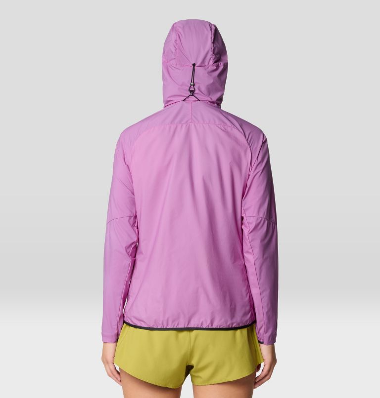 Women's Kor AirShell Hybrid Hooded Jacket, Color: Lilac Glow, image 3