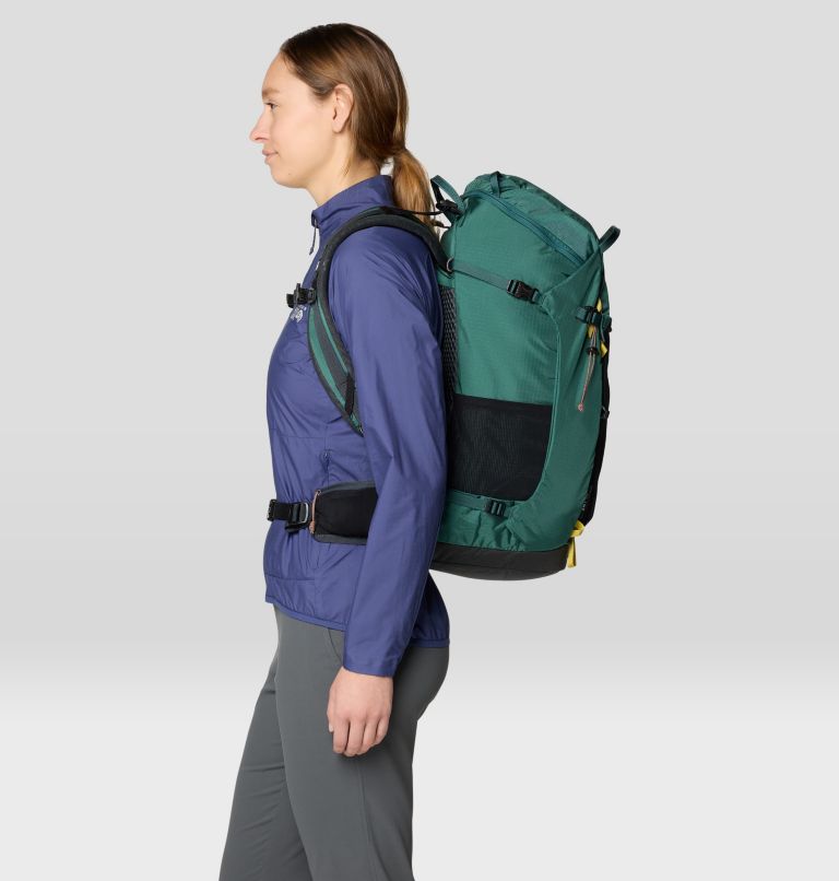 Women's JMT 35L Backpack, Color: Aqua Green, image 7