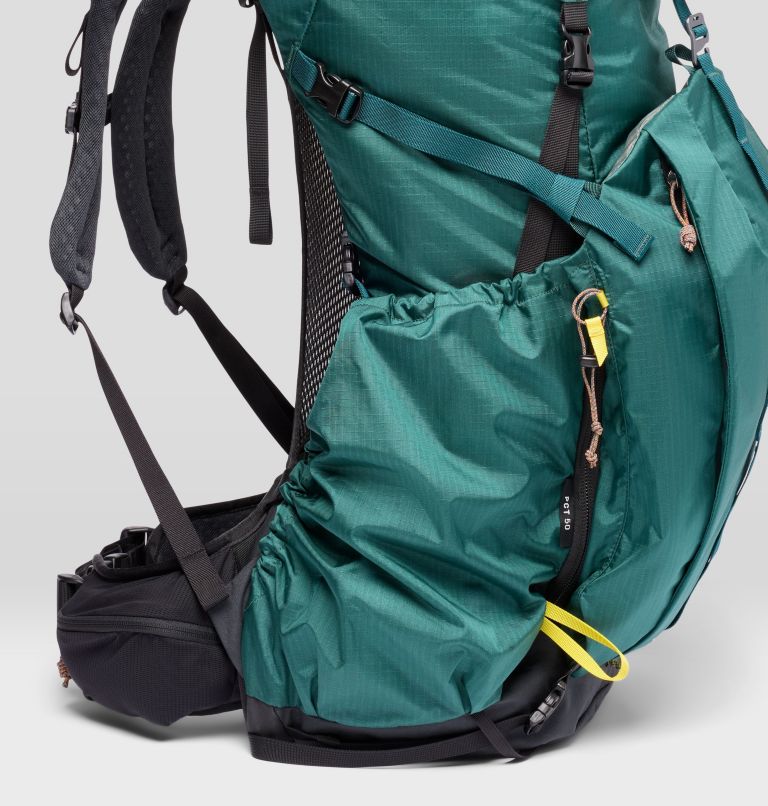 Women's PCT 50L Backpack, Color: Aqua Green, image 12