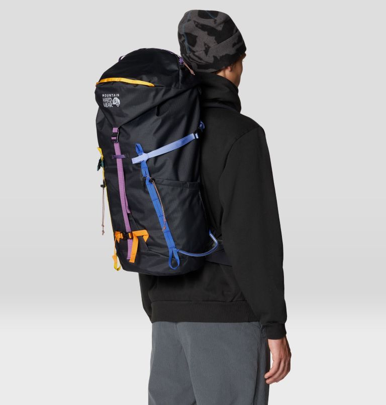 Scrambler 35L Backpack, Color: Black Multi, image 3