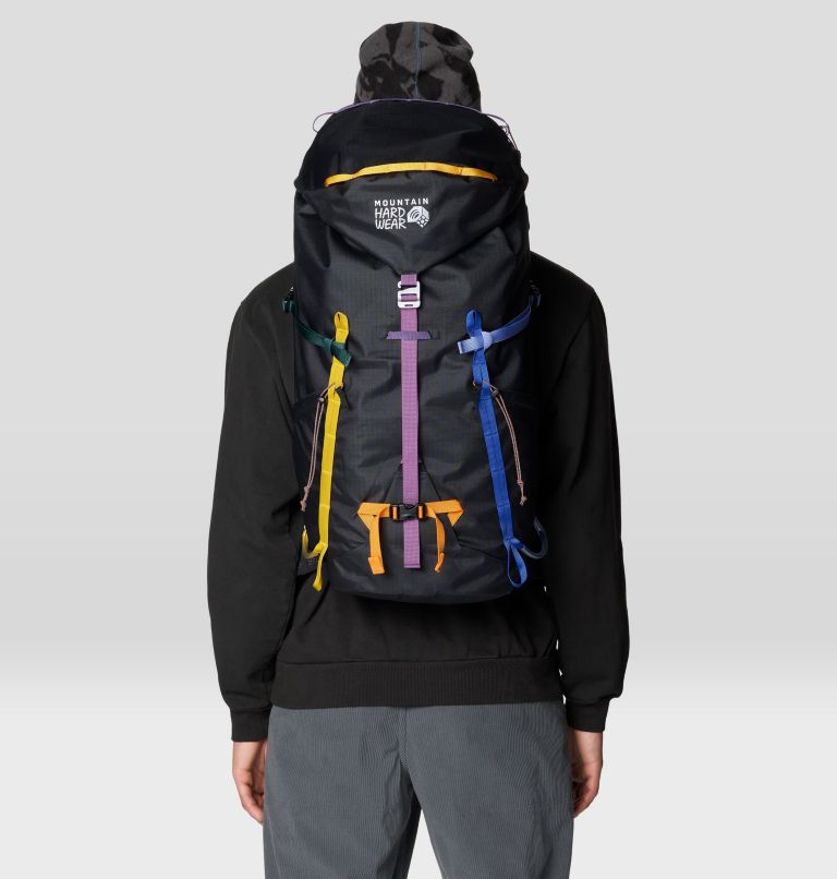 Scrambler 35L Backpack, Color: Black Multi, image 4