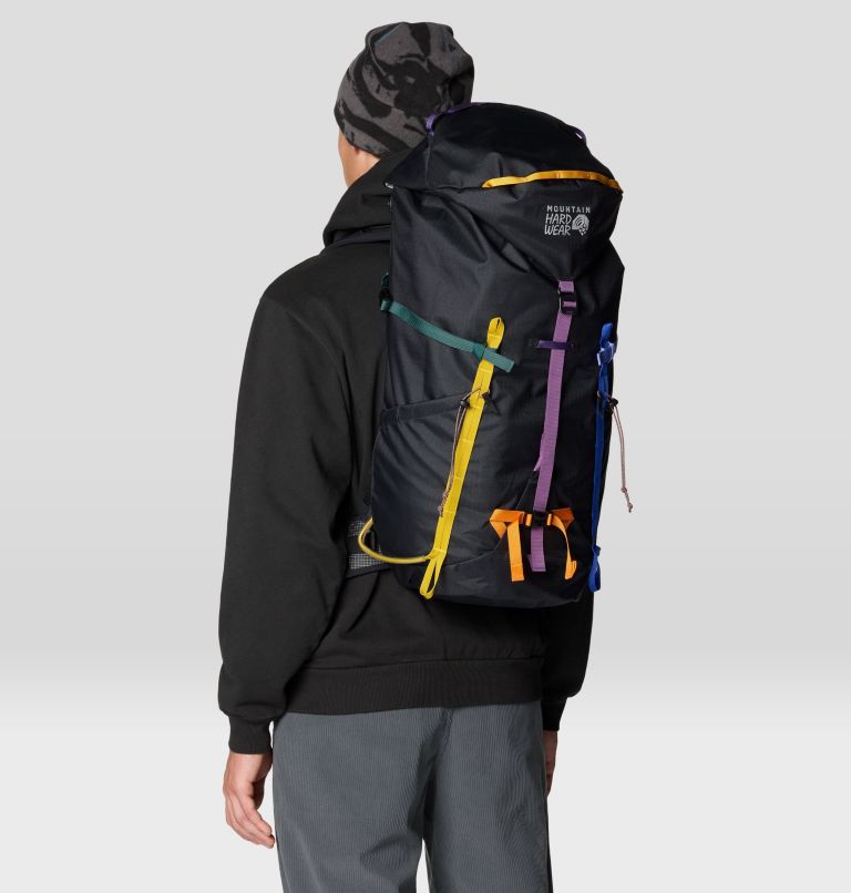 Scrambler 35L Backpack, Color: Black Multi, image 6