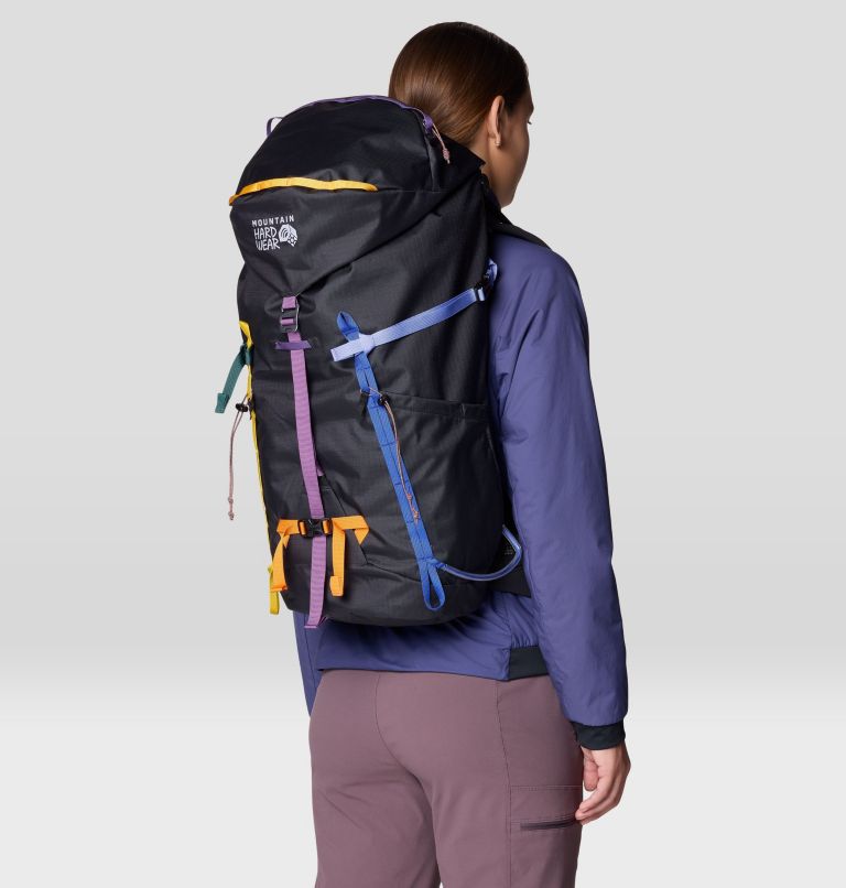 Scrambler 35L Backpack, Color: Black Multi, image 8