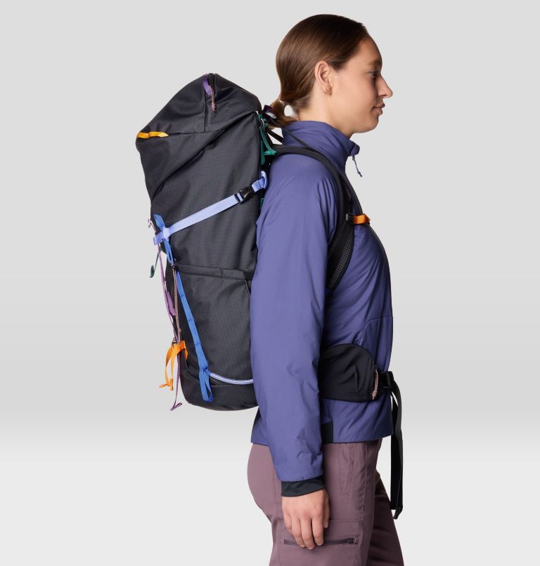 Scrambler 35L Backpack, Color: Black Multi, image 10