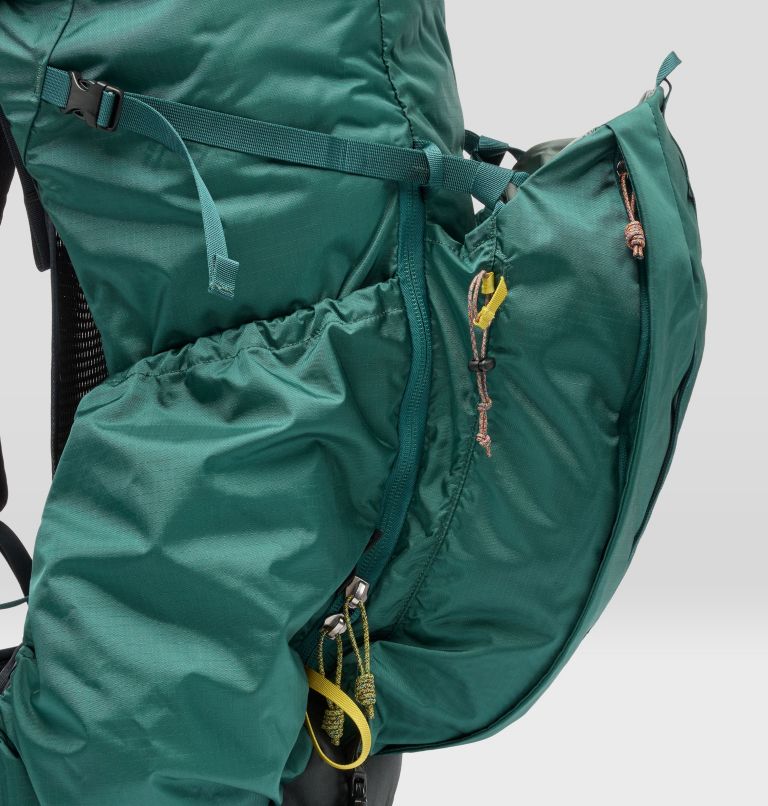 Women's PCT 65L Backpack, Color: Aqua Green, image 10