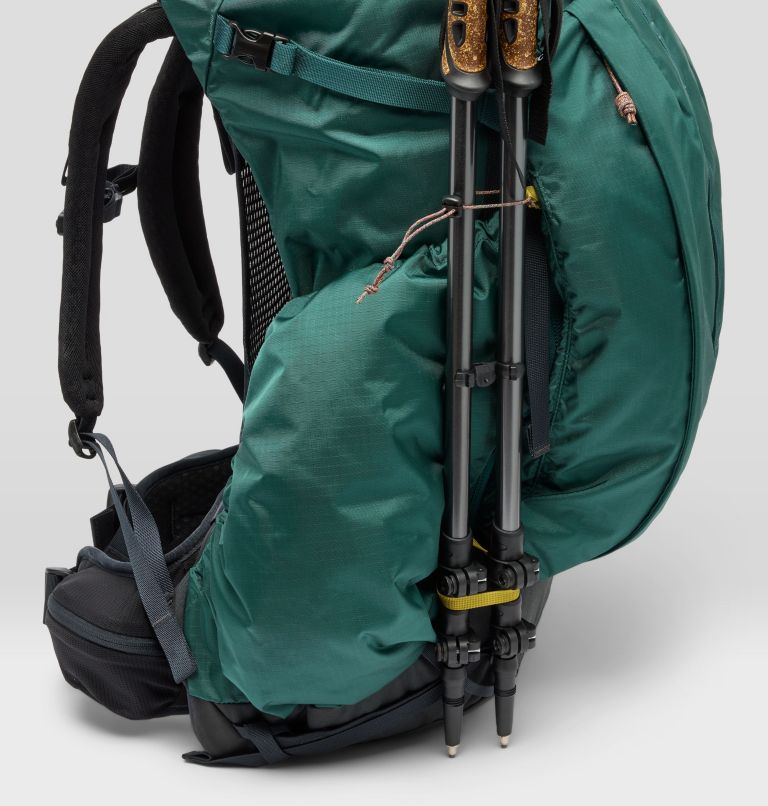 Women's PCT 65L Backpack, Color: Aqua Green, image 11