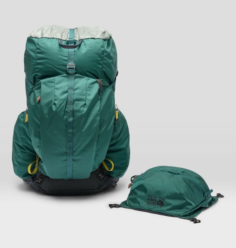Women's PCT 65L Backpack, Color: Aqua Green, image 13