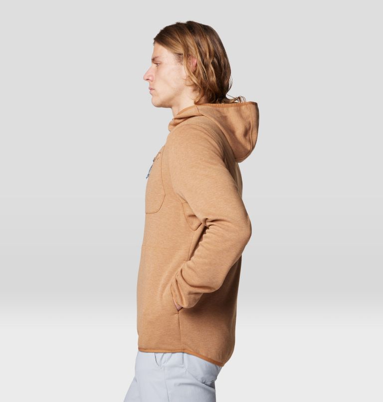 Men's Route Out Hoody, Color: Copper Clay, image 3