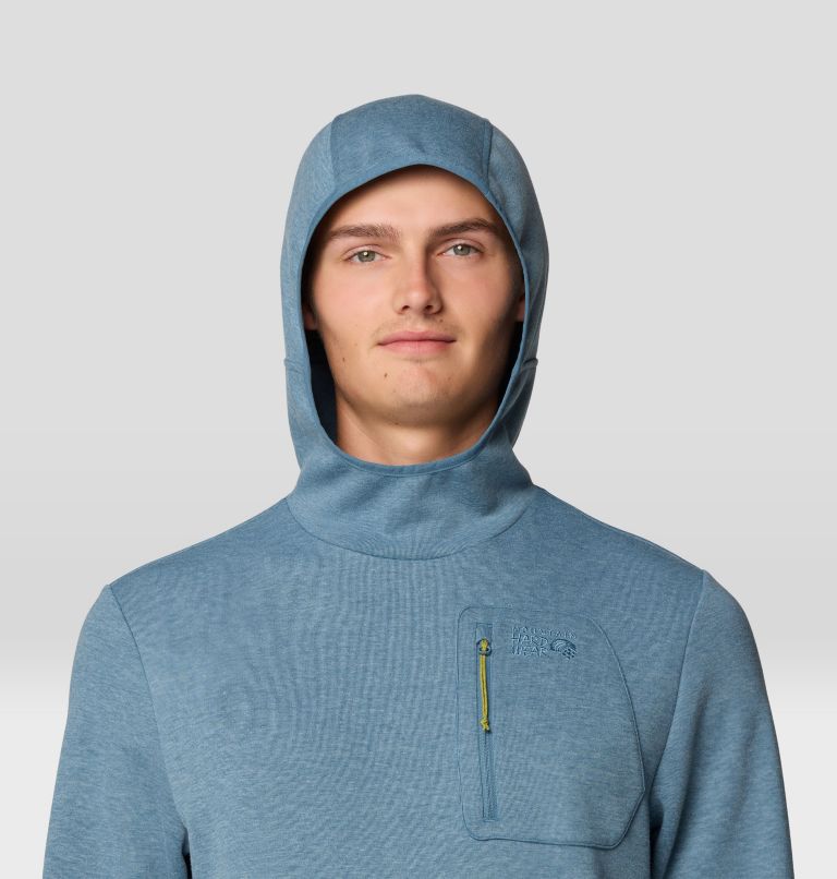 Men's Route Out Hoody, Color: Adriatic Blue, image 4