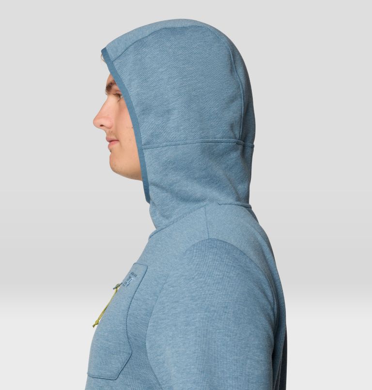 Men's Route Out Hoody, Color: Adriatic Blue, image 5