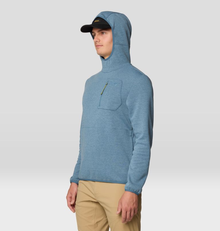 Men's Route Out Hoody, Color: Adriatic Blue, image 6