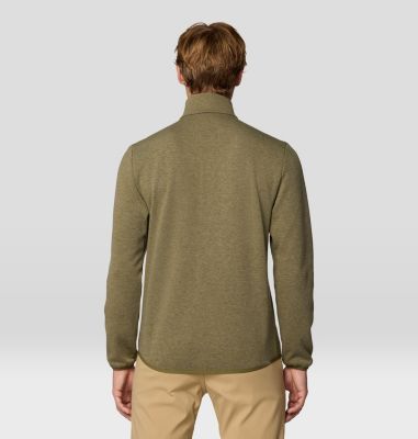 Men's Route Out 1/2 Zip, Color: Combat Green, image 10