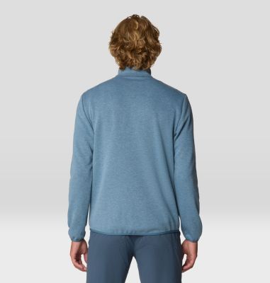 Men's Route Out 1/2 Zip, Color: Adriatic Blue, image 2
