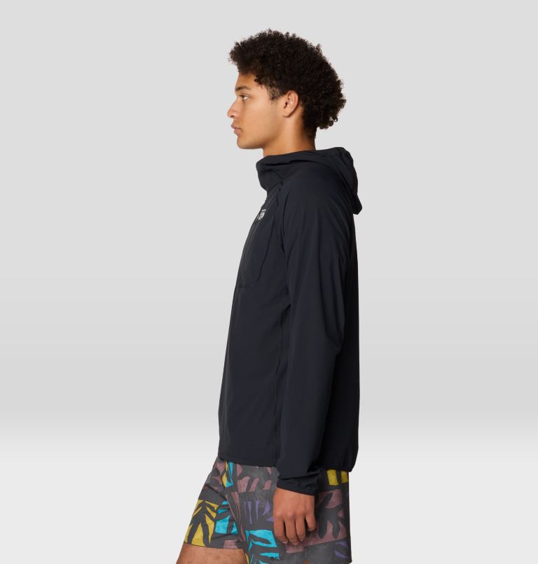 Men's Sunshield Hoody, Color: Black, image 3
