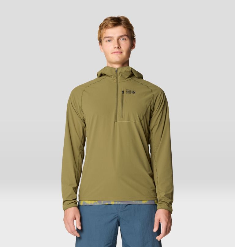 Men's Sunshield Hoody, Color: Combat Green, image 1