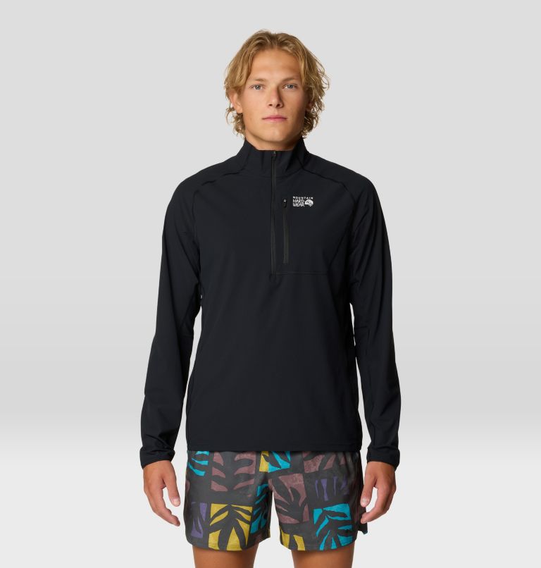 Men's Sunshield 1/2 Zip, Color: Black, image 1