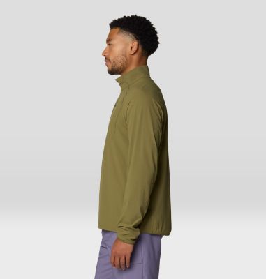Chandail à demi-fermeture éclair Sunshield, Color: Combat Green, image 15