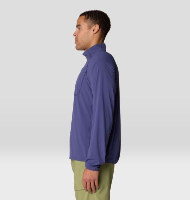 Chandail à demi-fermeture éclair Sunshield, Color: Lapis Dusk, image 4