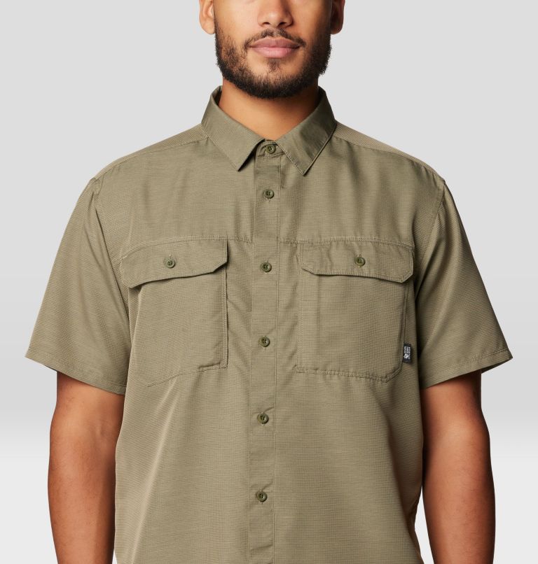 Men's Canyon Short Sleeve, Color: Stone Green, image 5