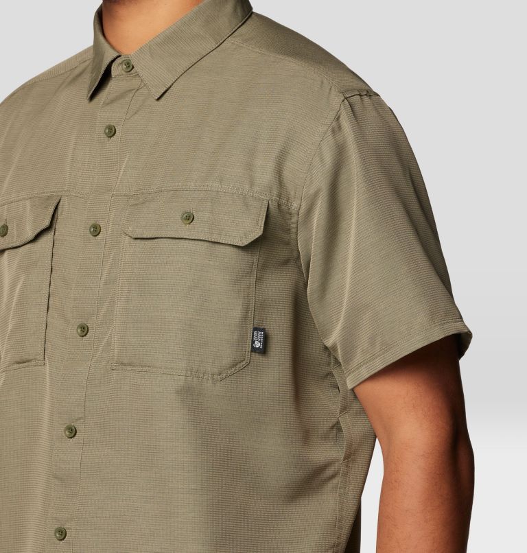 Men's Canyon Short Sleeve, Color: Stone Green, image 7