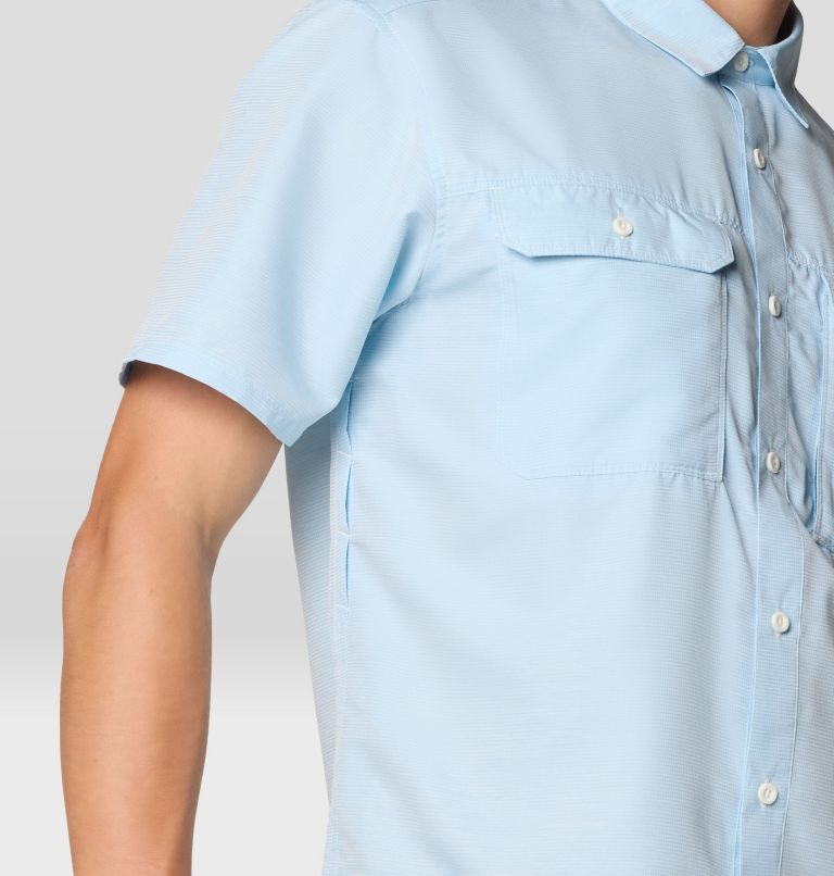 Men's Canyon Short Sleeve, Color: Blue Chambray, image 5