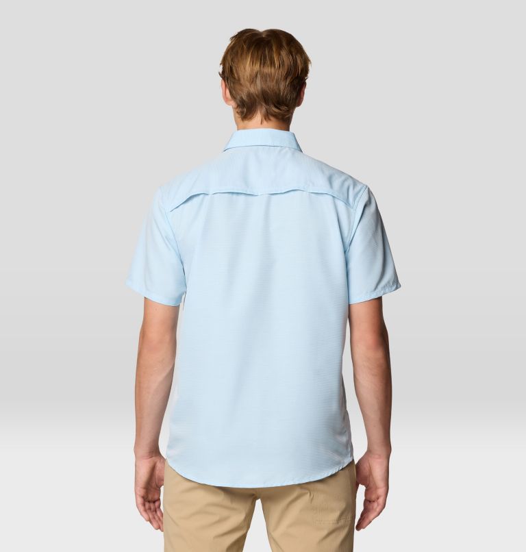 Men's Canyon Short Sleeve, Color: Blue Chambray, image 2